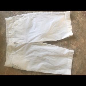 Lacoste Bermuda White Shorts